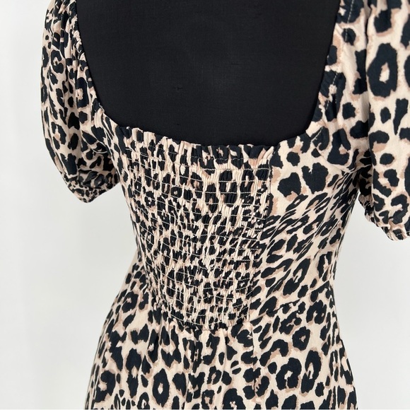 NWT Sanctuary Fresh‎ Breeze Leopard Print Dress In Classy Cat - Picture 7 of 16